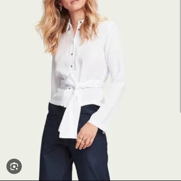 Scotch & Soda White Buttondown S - Picture 1 of 9